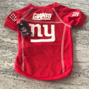 NWT Puppy NY Giants Jersey NFL size M